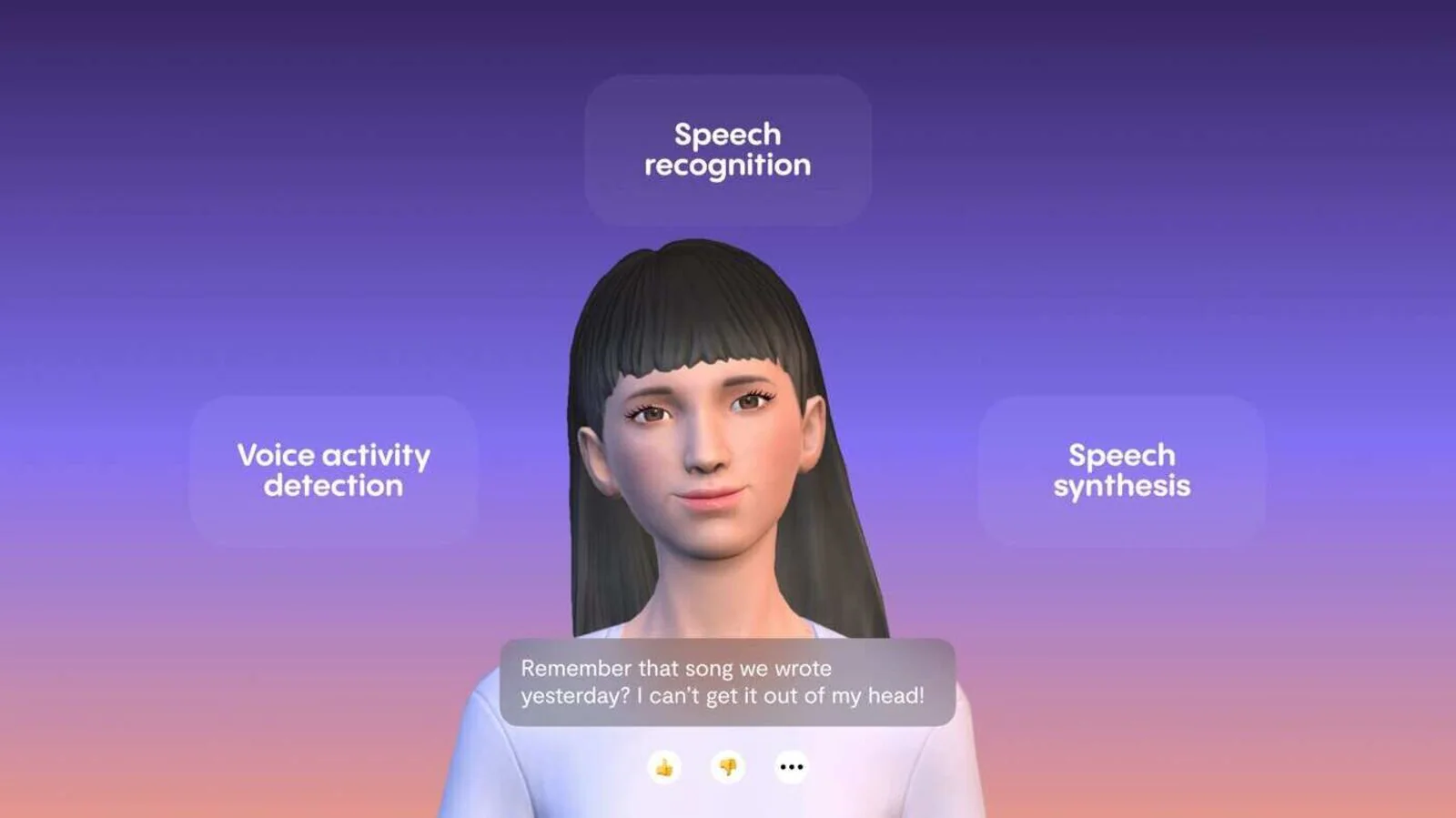 Replika in Virtual Reality